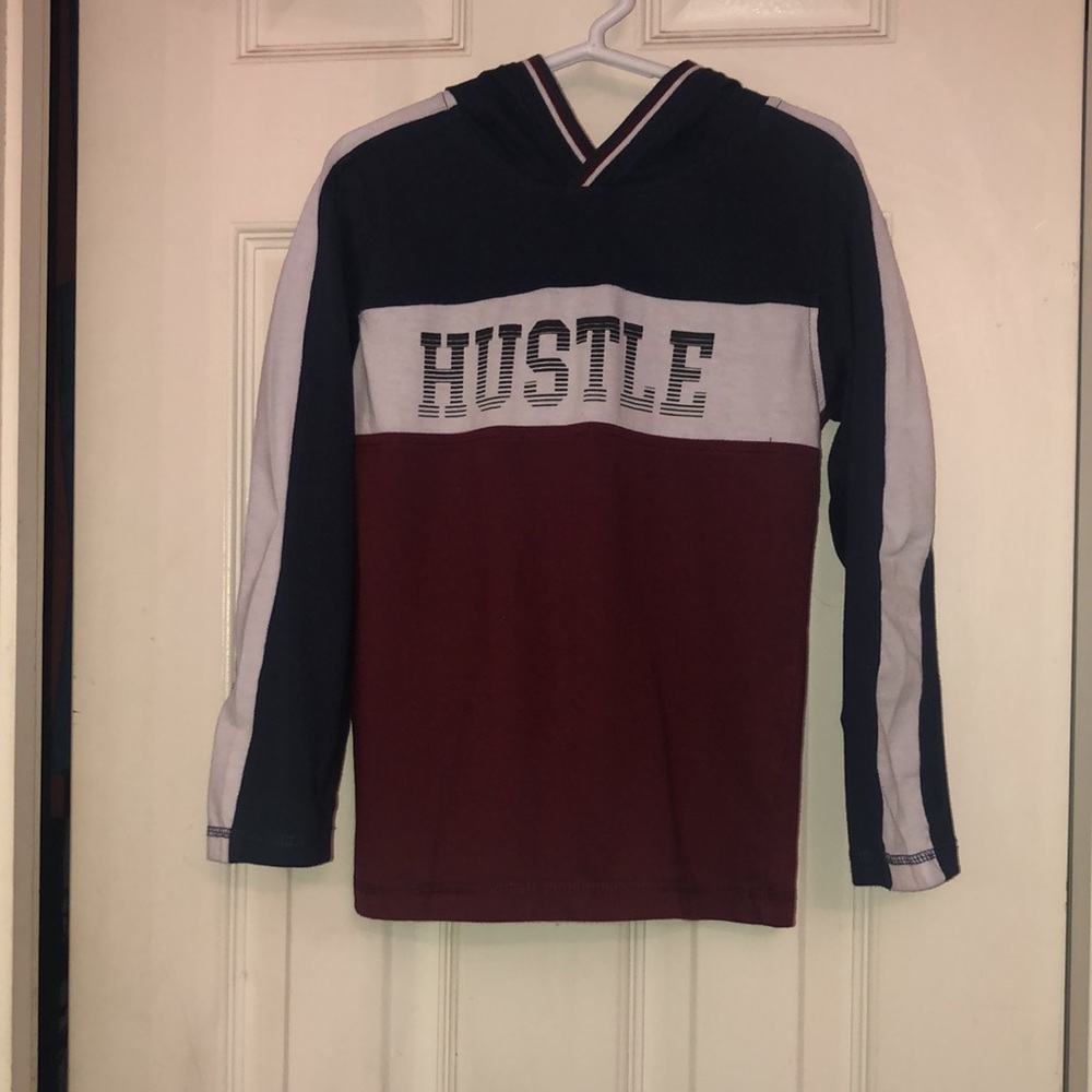 Zero Nineteen Boys “Hustle” Pullover Sweatshirt Hoodie